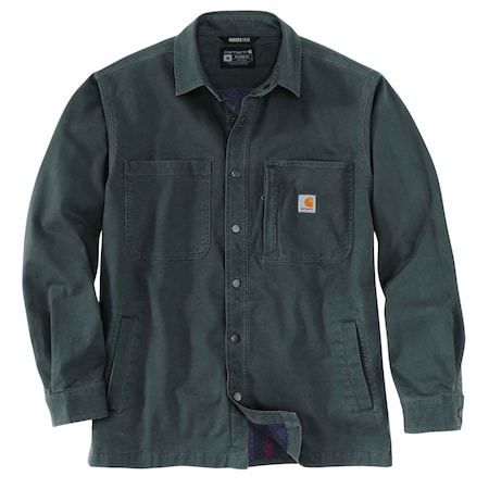Carhartt Men's TJ5532 M RF RlxdFit Cnvs Lnd Snp S L REG Solid Relaxed Shadow TJ5532-M / 105532-029LREG